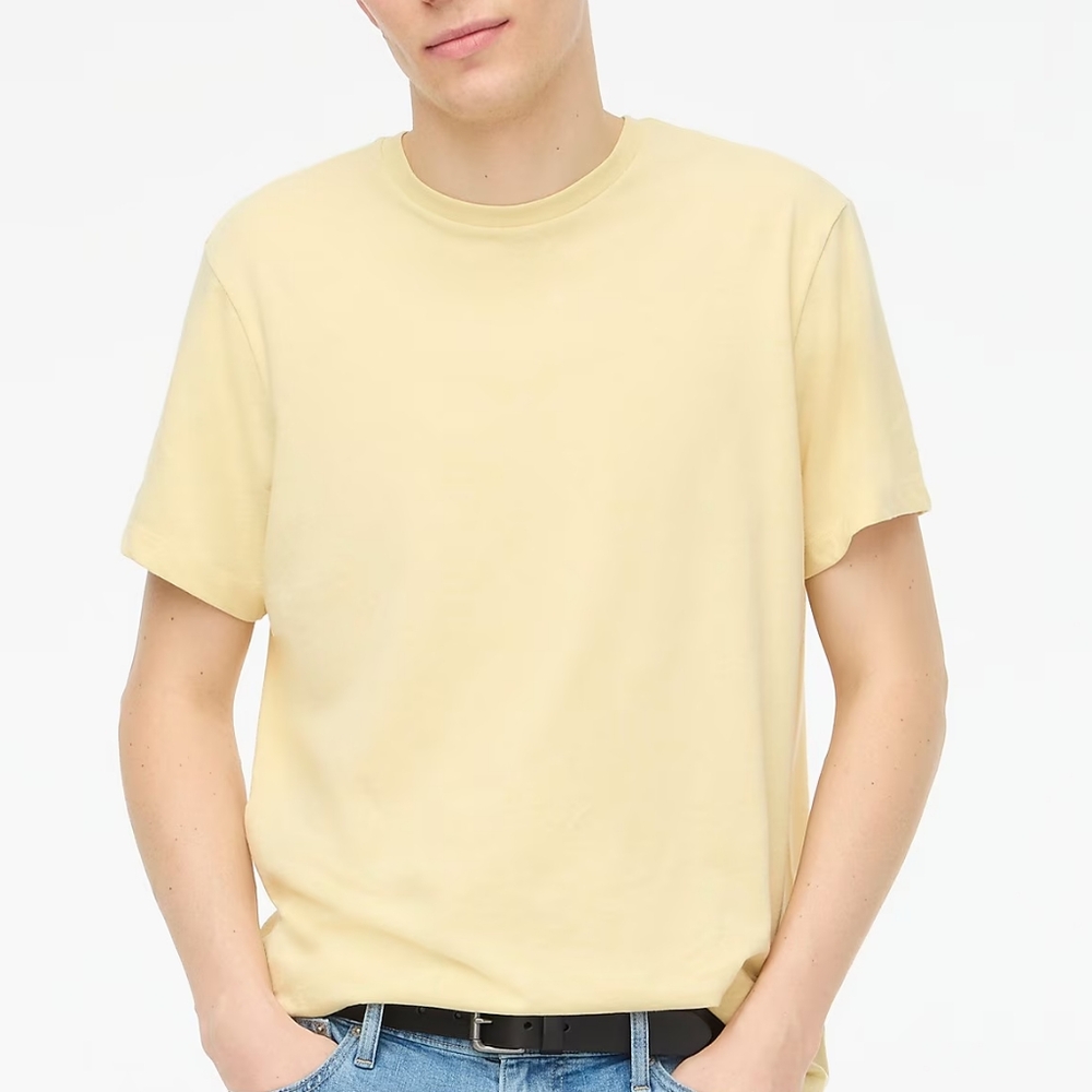 J. Crew Men's Washed Jersey T-shirt New Size XL